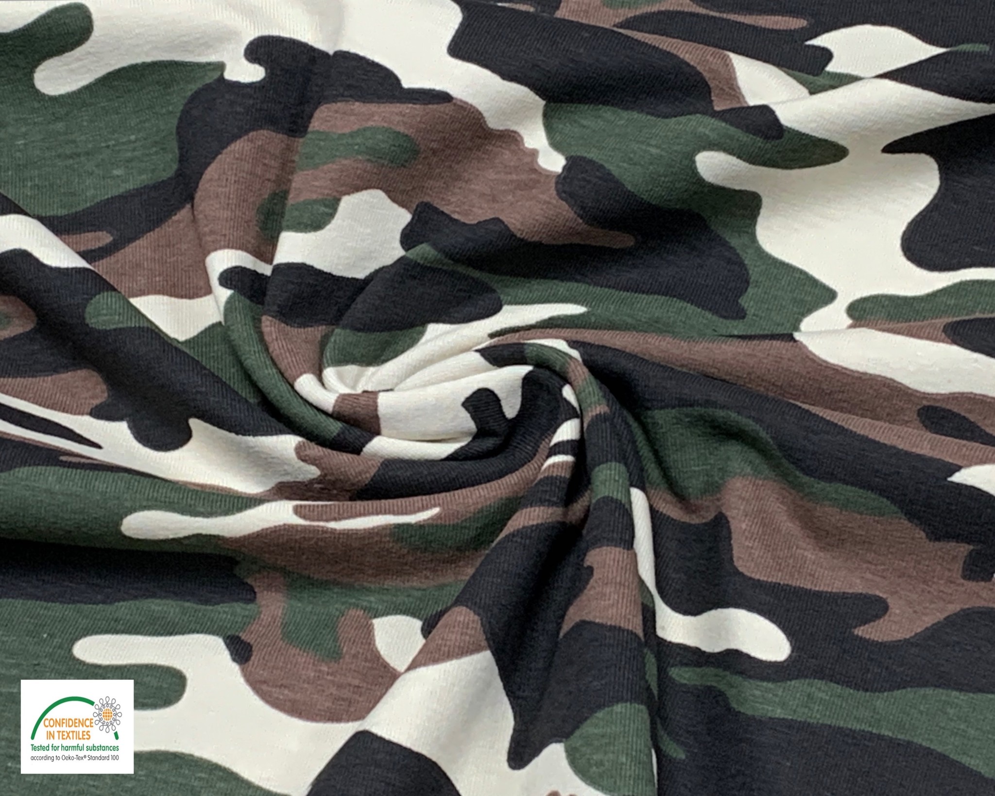 Qjutie tricot camouflage