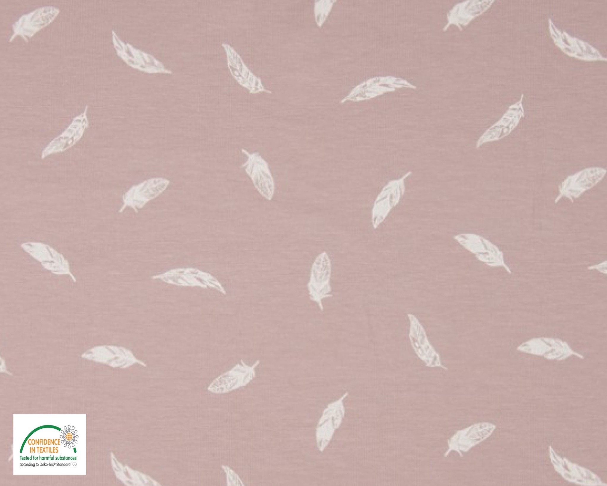 Qjutie tricot feathers dusty rose