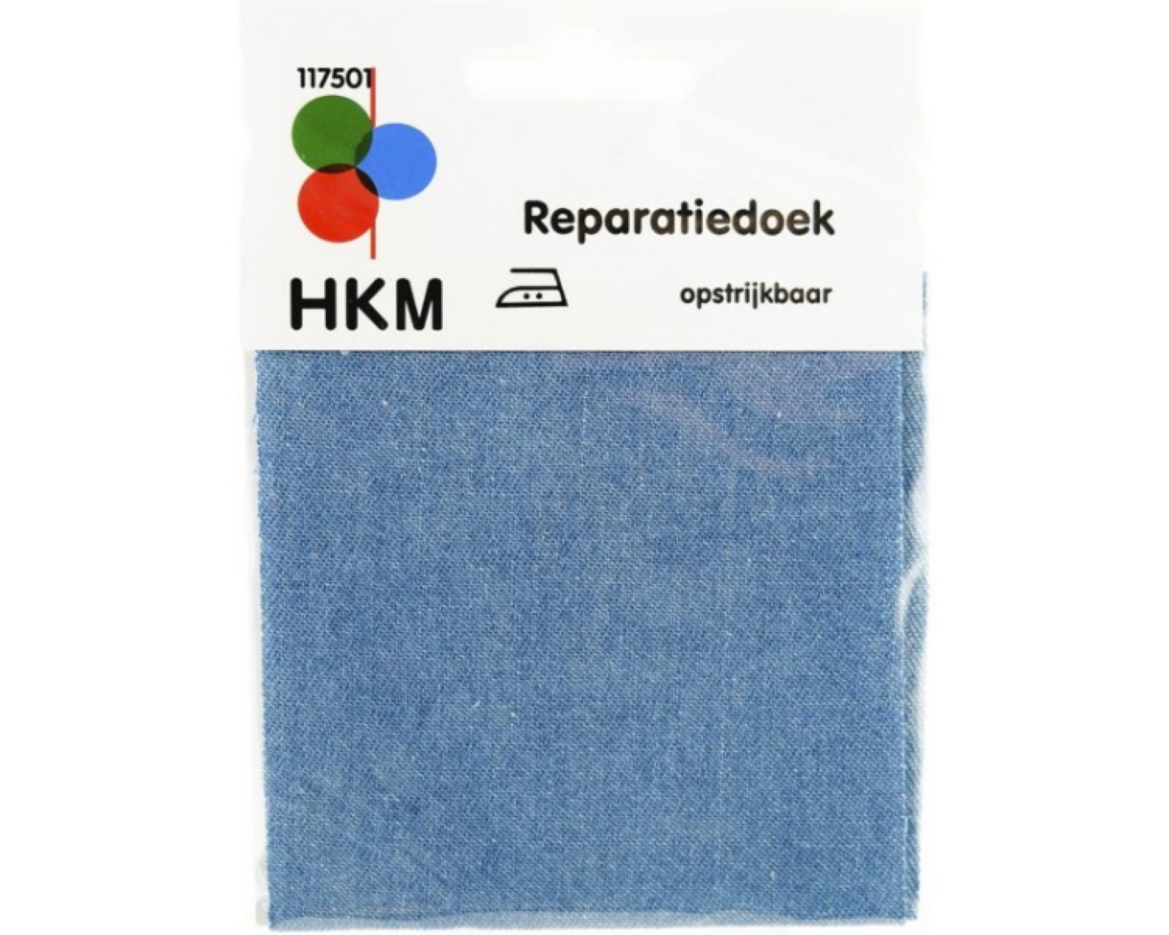 HKM Reparatiedoek Strijkbaar Jeans Licht