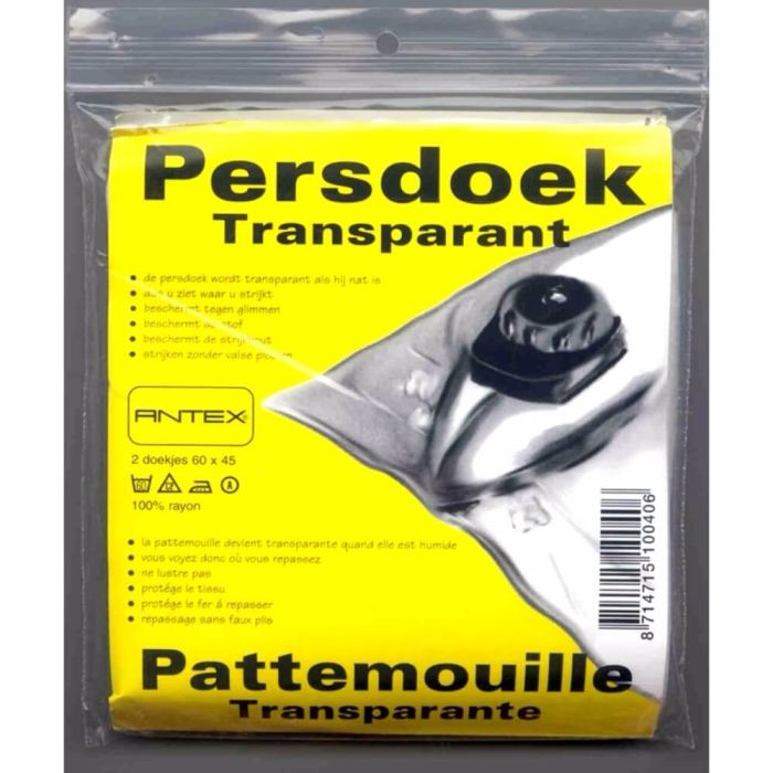 Antex Persdoek 45x60cm Transparant