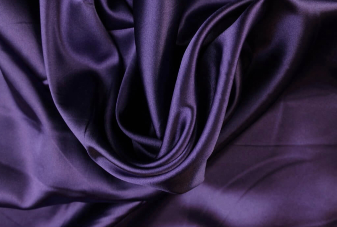 Silk Satin stretch – Violett