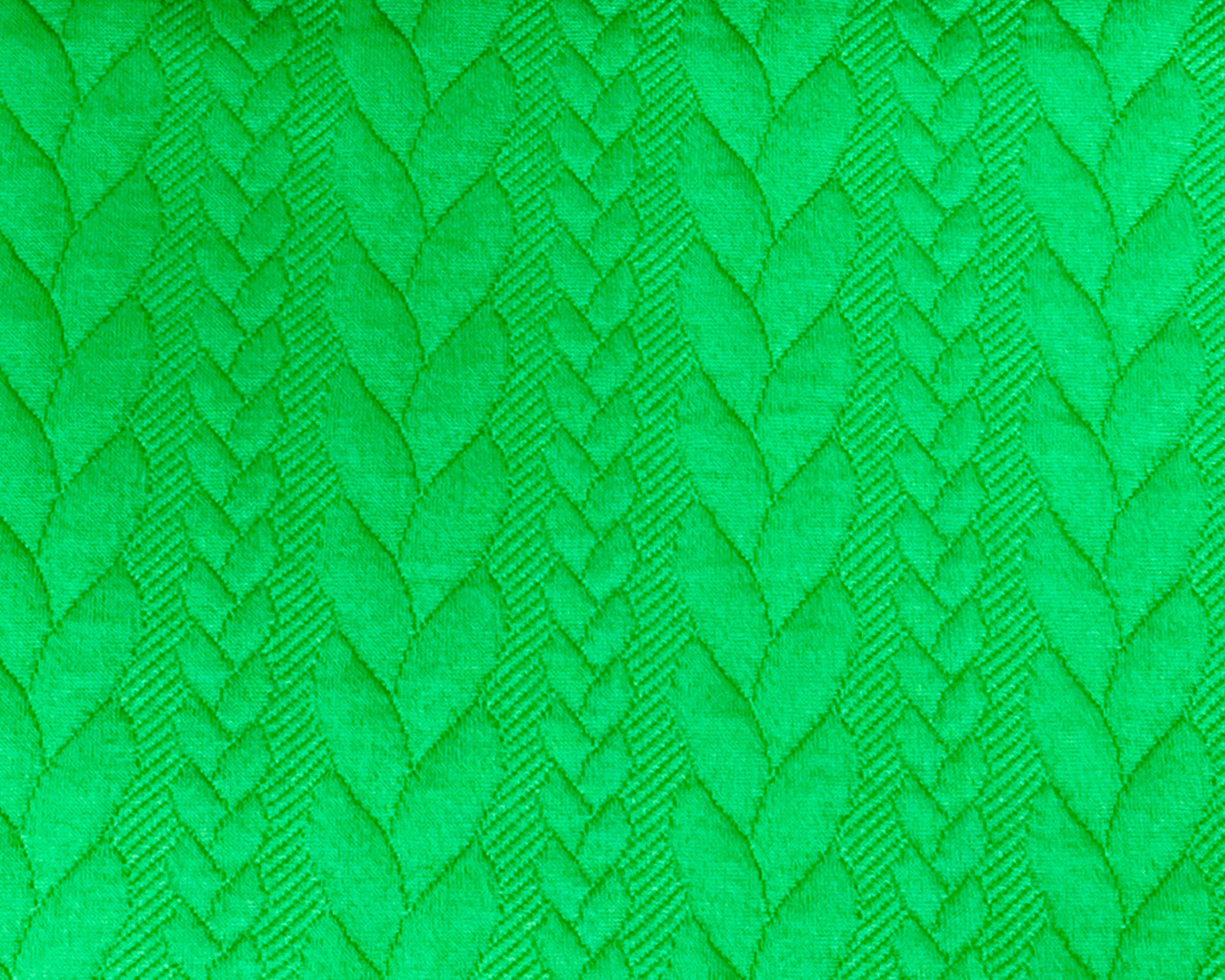 Cably Knitted Green