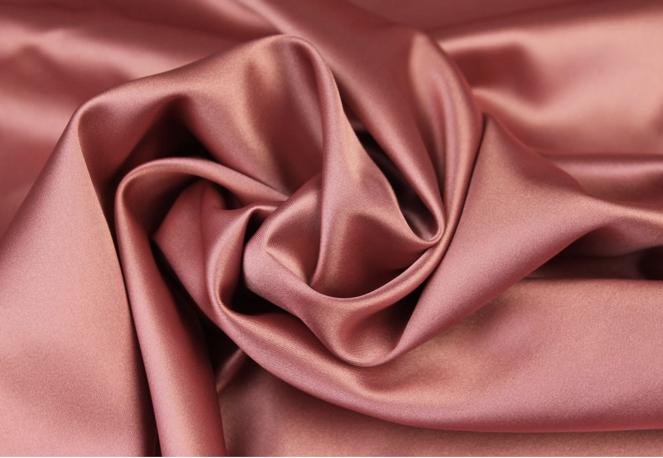 Silk Satin stretch – Alter rosa