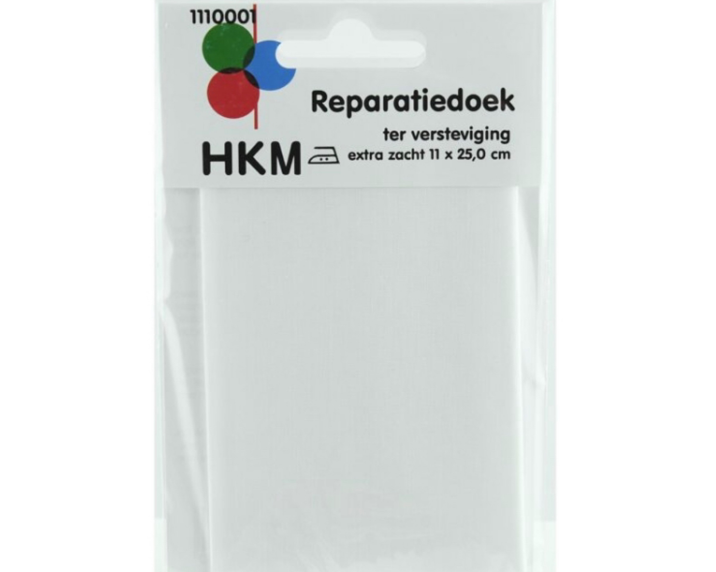 HKM Reparatiedoek Strijkbaar Wit