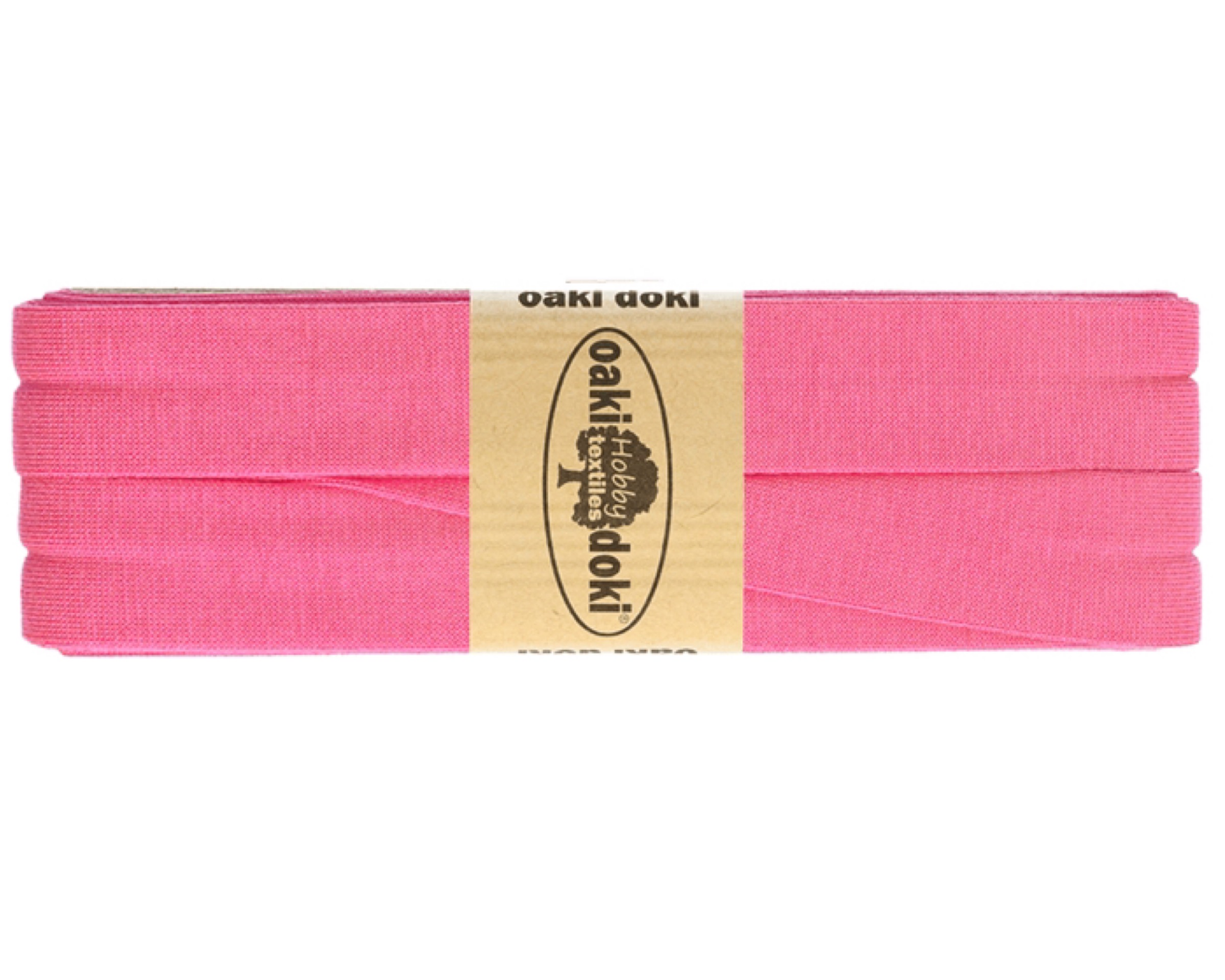 Biaisband tricot de luxe 20 mm 3m – Nr.017 fuchsia