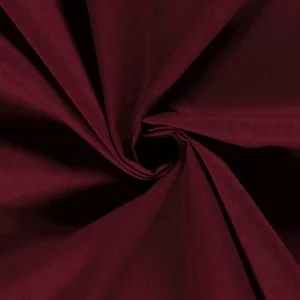 uni katoen bordeaux rood