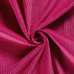 katoen corduroy fuchsia