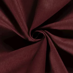 ramie linnen bordeaux rood