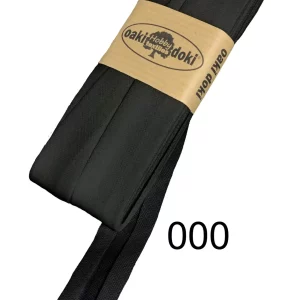 biaisband katoen 20mm zwart