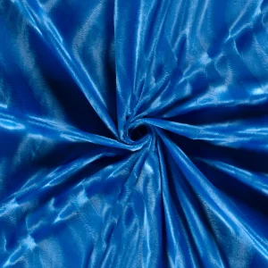 velbao stof kobalt blauw